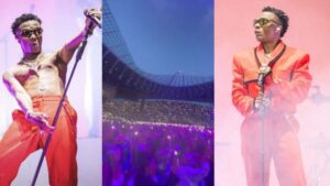 Read more about the article Wizkid shutdown 80k capacity Tottenham stadium with stunning performance (Videos)