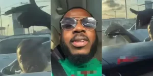 Read more about the article ‘The business is booming’– BBNaija’s Frodd reacts as street beggars now accept transfer (Video)