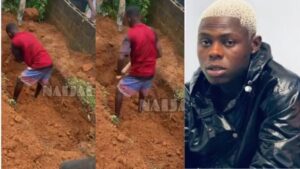 Read more about the article Mohbad set to be buried today as angry Ikorodu youths demand money before burial (Video)