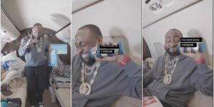 Read more about the article “Strictly 6 Zeros” – Davido jumps on Kizz Daniel’s ‘My G’ challenge, shows off assets (Video)
