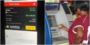 Read more about the article “Dey there dey play” – Nigerian lady plays virtual bet with N10, wins N431k (Photo)