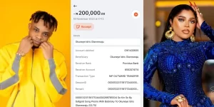 Read more about the article Upcoming artist calls out Bobrisky for refusing to promote his song after collecting 200k for advert