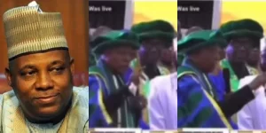 Read more about the article “Na man dey do man” – Outrage as VP Shettima pledges N25m to female students, asks men to struggle for their school fees (Video)