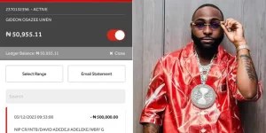 Read more about the article “Nigerians, come to my aid” –  Man cries out in pain after mistakenly sending N500k to Davido’s account (photo)