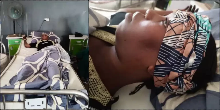 Nigerian woman hospitalized after confronting husband's side chic (FULL STORY)