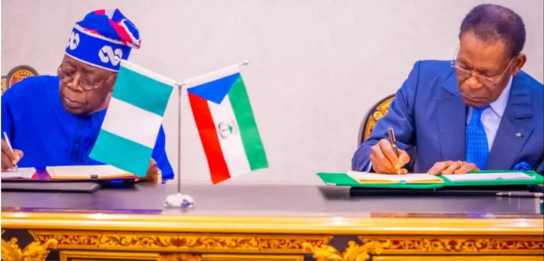 Nigeria, Equatorial Guinean seal oil, gas deal